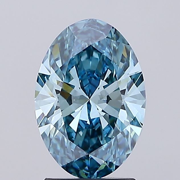 2.11ct Oval lab grown diamond