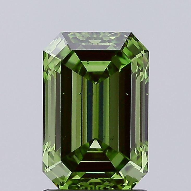 1.57ct Emerald lab grown diamond