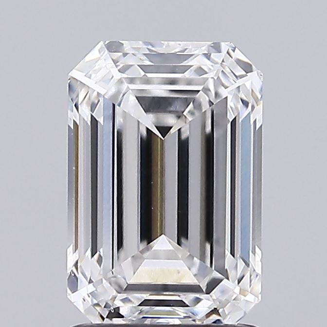 1.58ct Emerald lab grown diamond