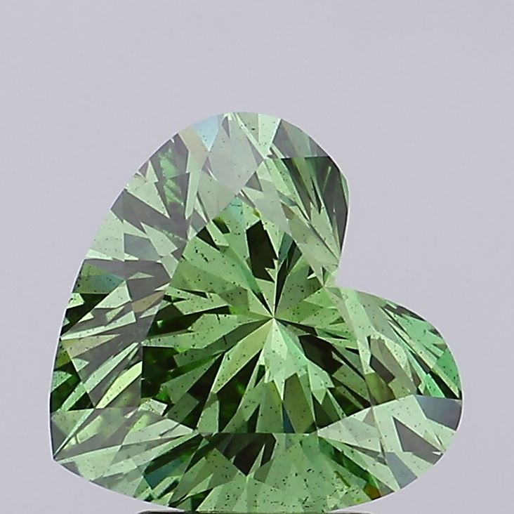 2.63ct Heart lab grown diamond