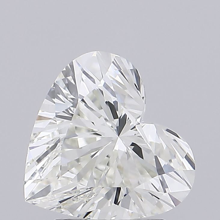 2.16ct Heart lab grown diamond