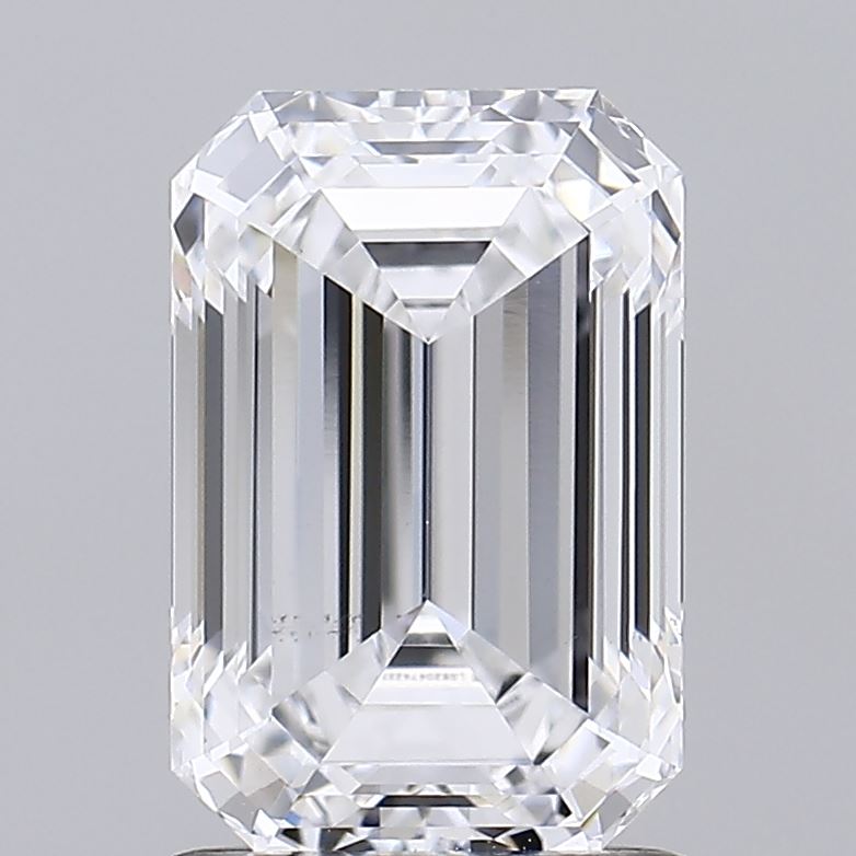 1.85ct Emerald lab grown diamond