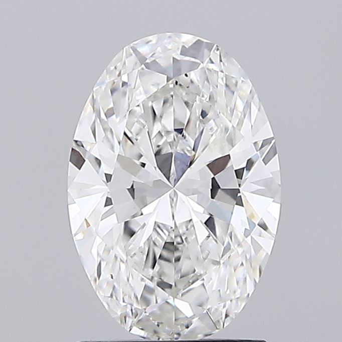 1.66ct Oval lab grown diamond
