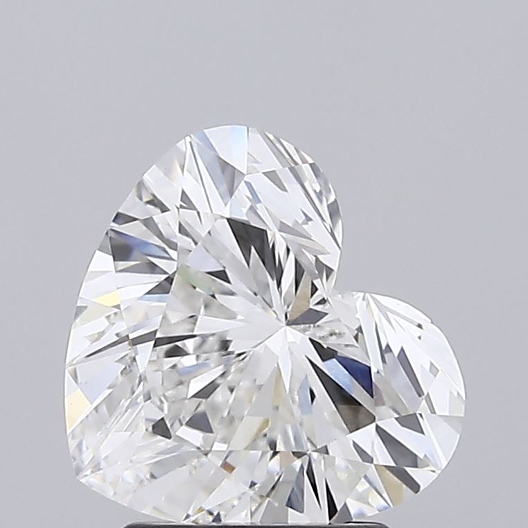 2.19ct Heart lab grown diamond