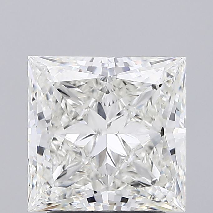 2.54ct Princess lab grown diamond