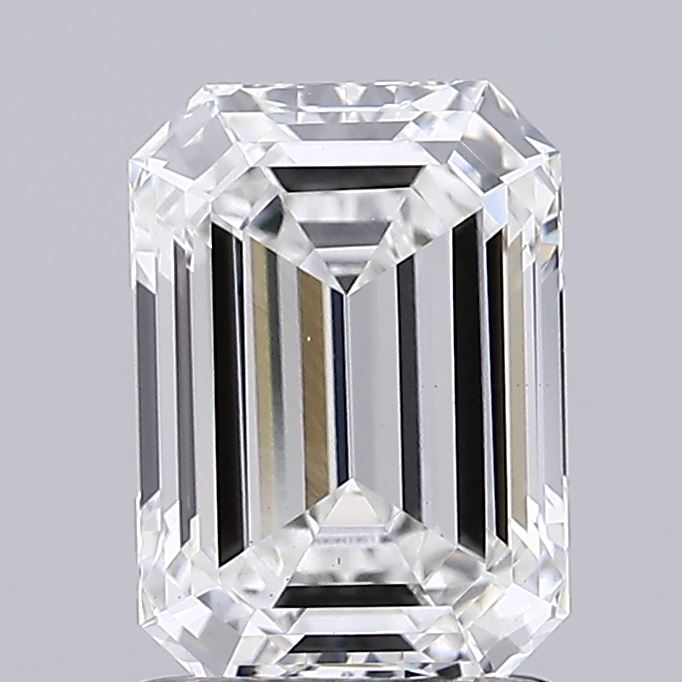 1.45ct Emerald lab grown diamond