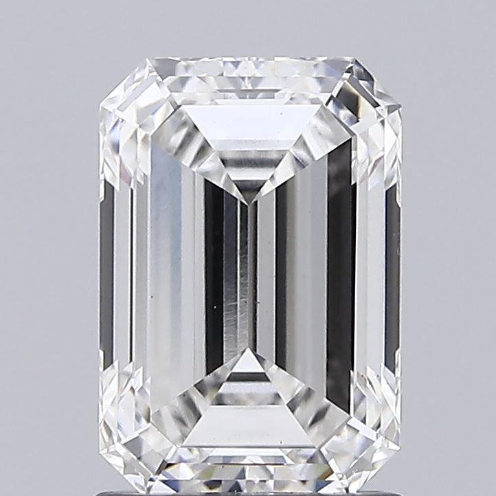 1.36ct Emerald lab grown diamond