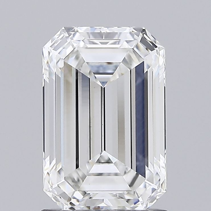 1.33ct Emerald lab grown diamond