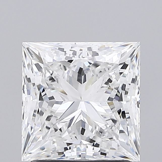 1.92ct Princess lab grown diamond