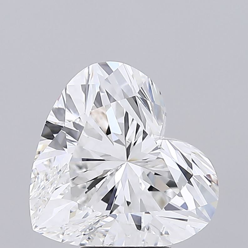 6.08 Carat Heart Brilliant Cut Laboratory Grown Diamond