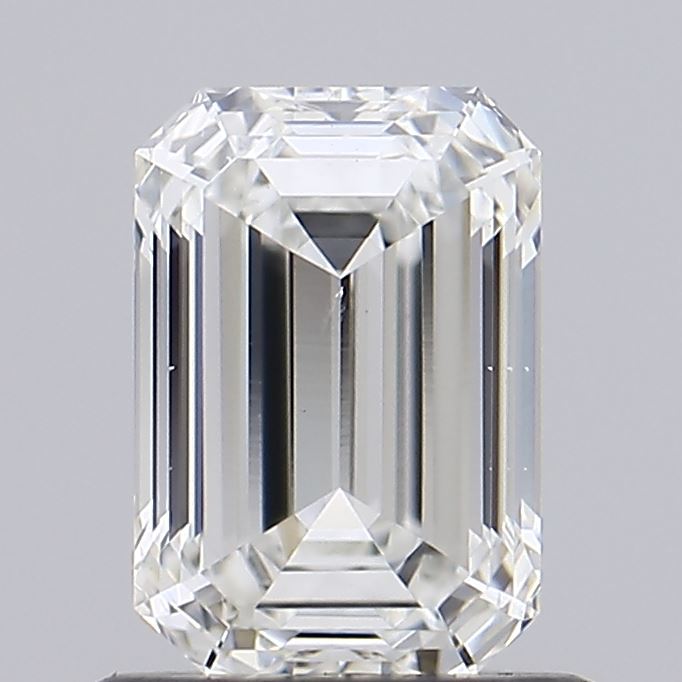 1.00ct Emerald lab grown diamond