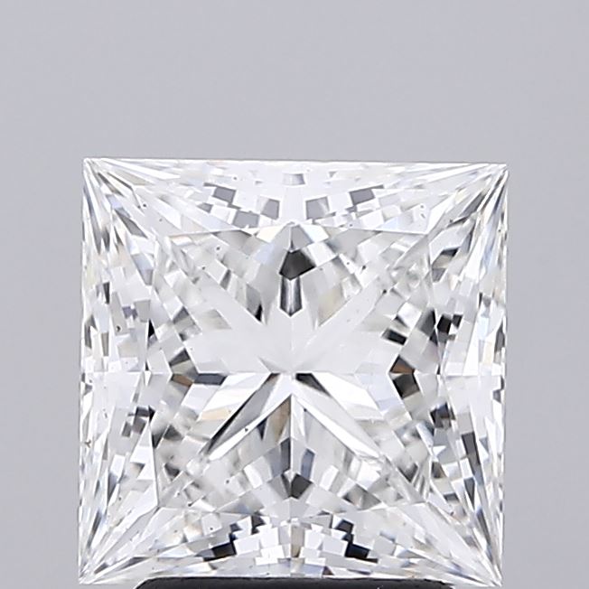 2.59ct Princess lab grown diamond