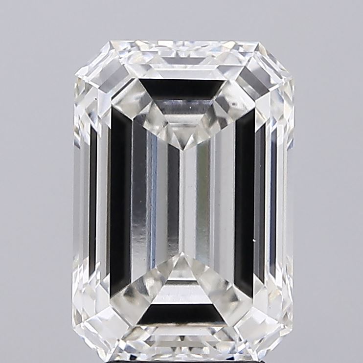 5.22ct Emerald lab grown diamond