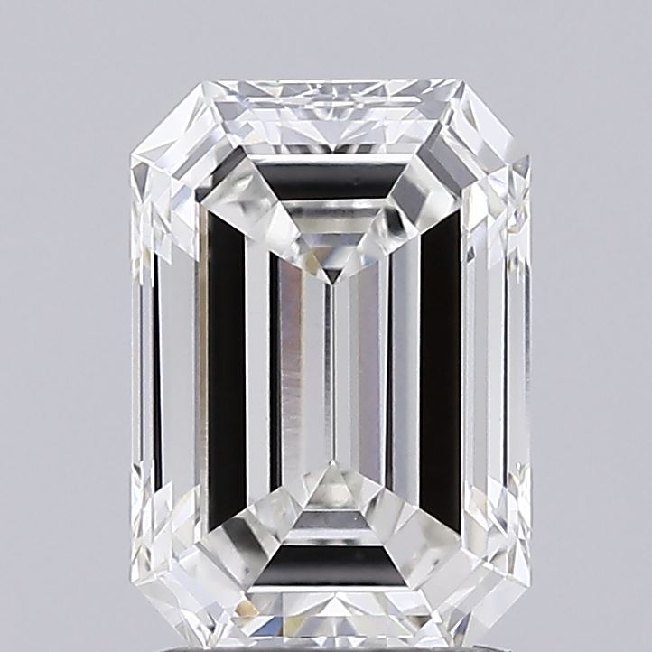 1.72ct Emerald lab grown diamond