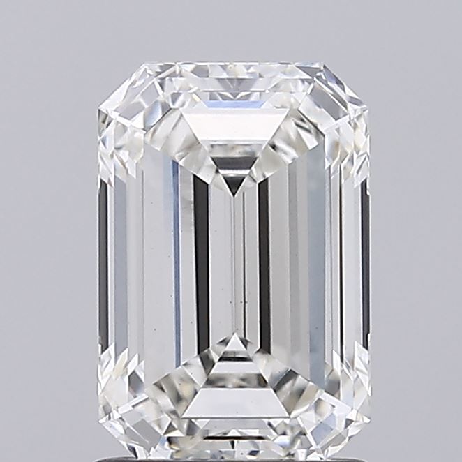 1.61ct Emerald lab grown diamond