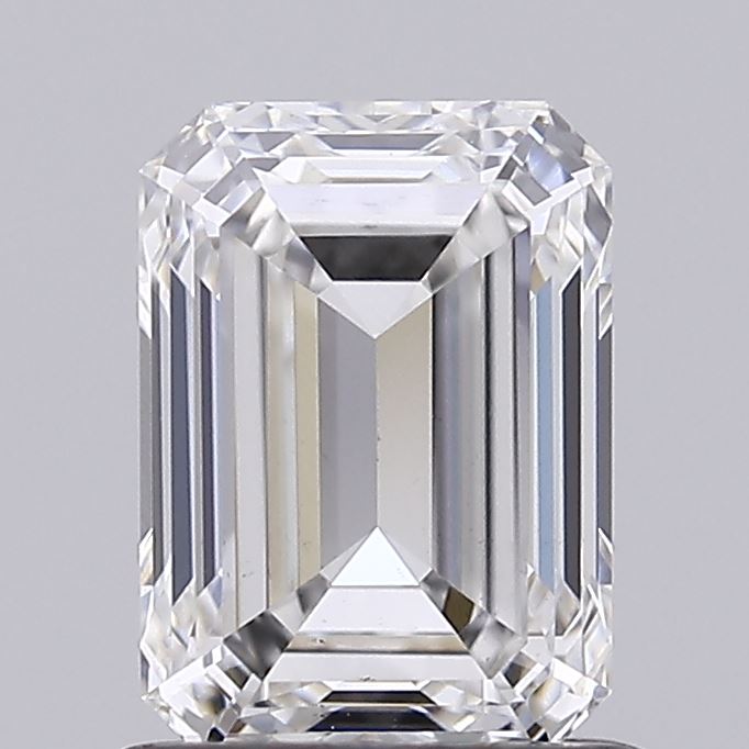 1.12ct Emerald lab grown diamond