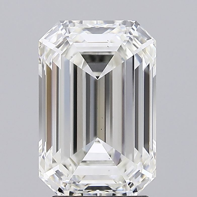 2.85ct Emerald lab grown diamond
