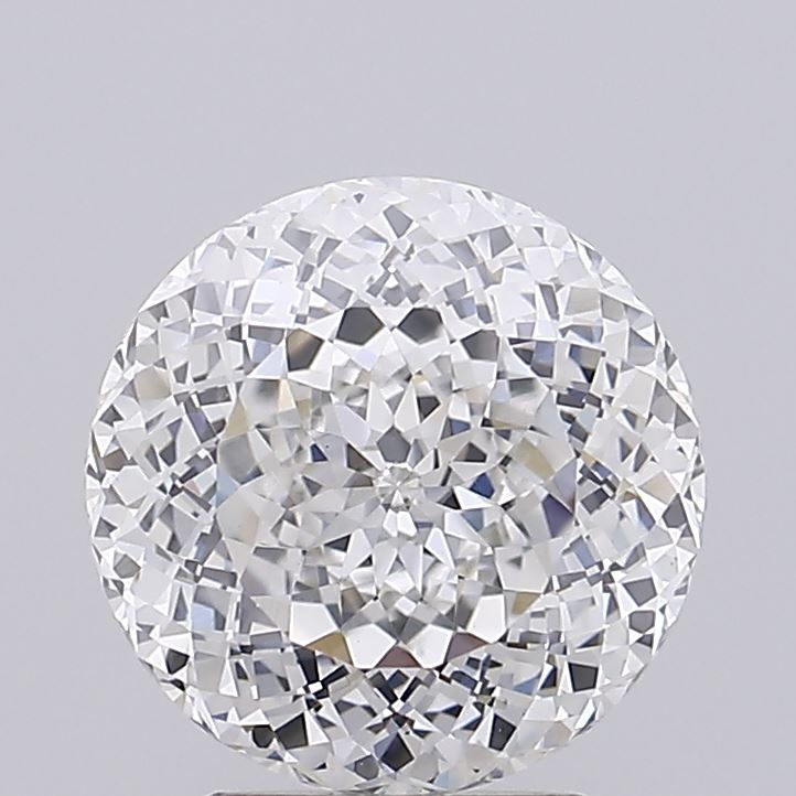 2.89ct Round Mixed Cut Diamond