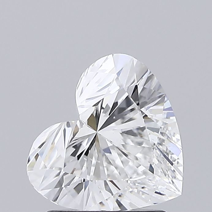 1.50ct Heart lab grown diamond