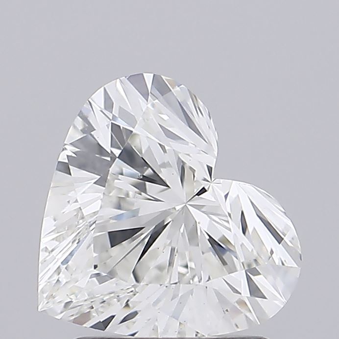 1.47ct Heart lab grown diamond