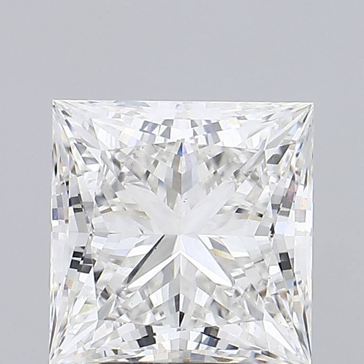 4.01ct Princess lab grown diamond
