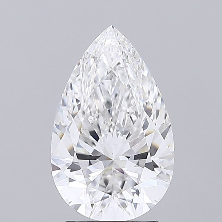 2.12ct Pear lab grown diamond