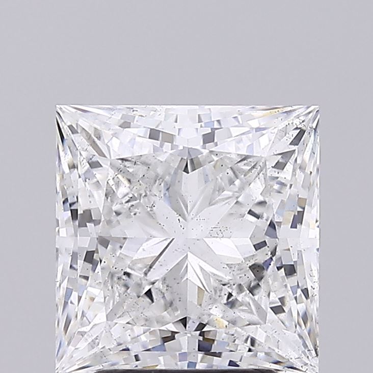 3.08ct Princess lab grown diamond