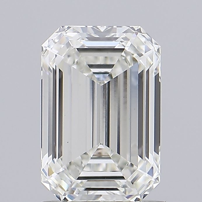 1.40ct Emerald lab grown diamond