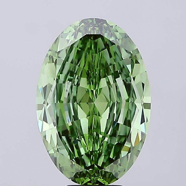 7.82ct Oval Step Cut Diamond