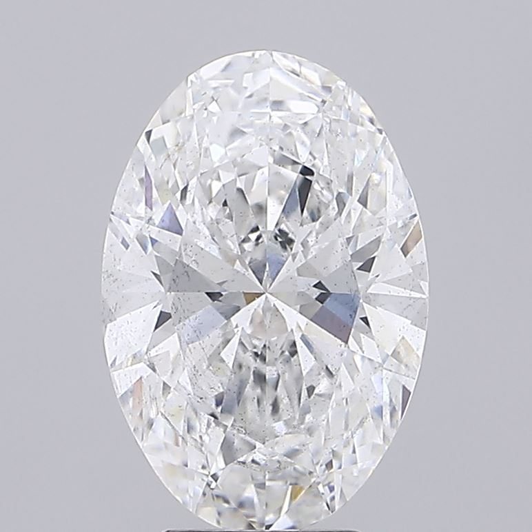 4.52ct Oval lab grown diamond