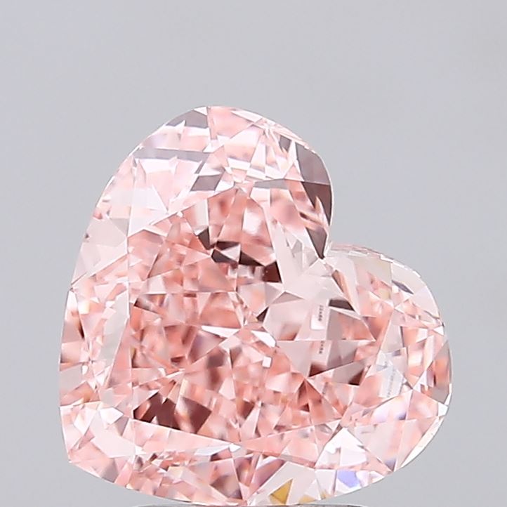 3.31ct Heart Modified Brilliant Diamond