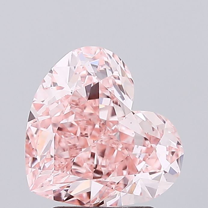 2.84ct Heart Modified Brilliant Diamond