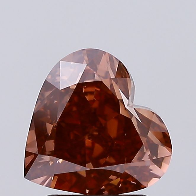 2.54ct Heart Modified Brilliant Diamond