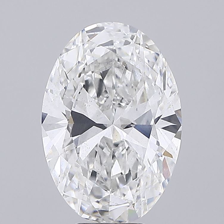 6.52ct Oval lab grown diamond