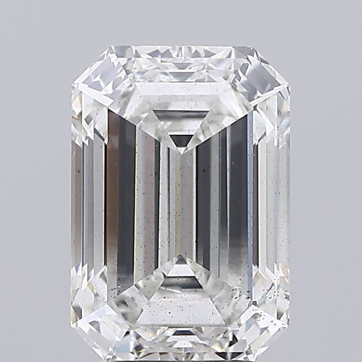 4.07ct Emerald lab grown diamond