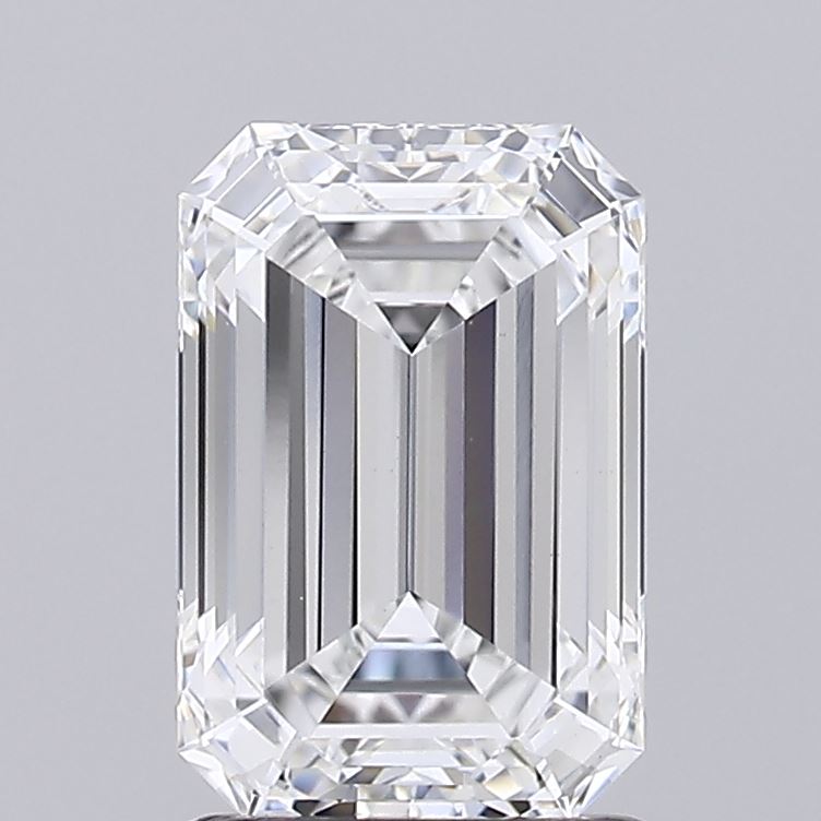 1.61ct Emerald lab grown diamond