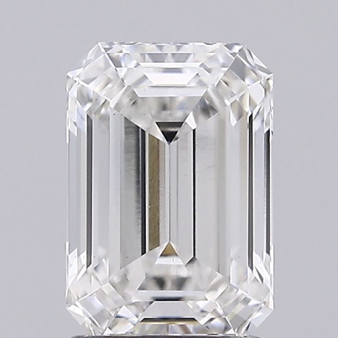 1.61ct Emerald lab grown diamond