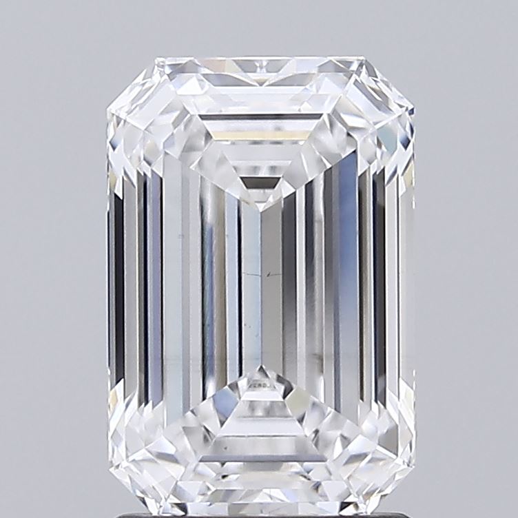1.69ct Emerald lab grown diamond
