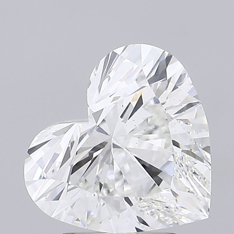 2.64ct Heart lab grown diamond