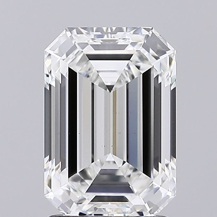 2.17ct Emerald lab grown diamond