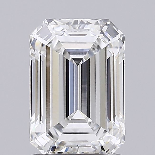 1.54ct Emerald lab grown diamond