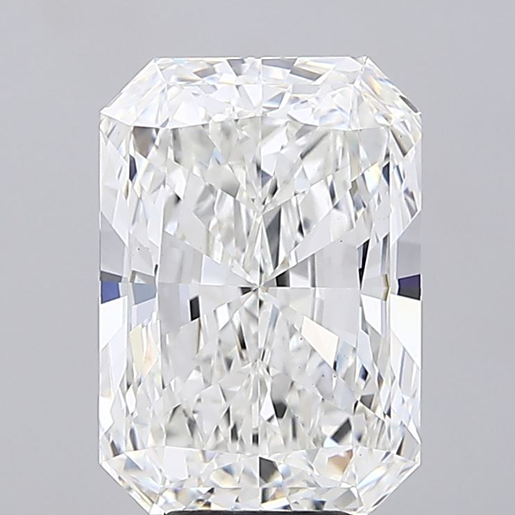 7.54 Carat Cut Cornered Rectangular Modified Brilliant Laboratory Grown Diamond