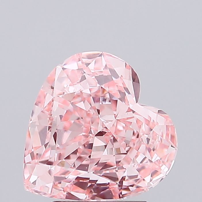 2.53ct Heart Modified Brilliant Diamond