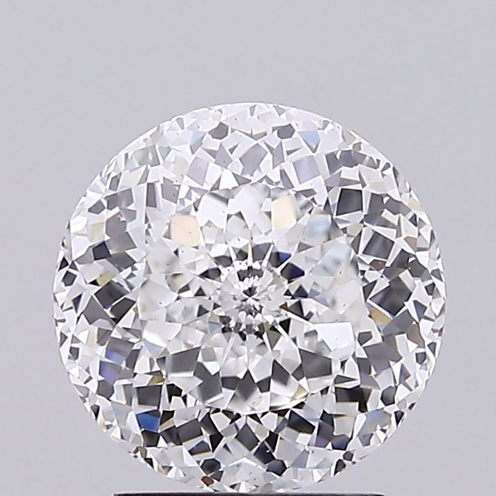 3.06ct Round Mixed Cut Diamond
