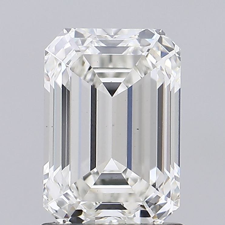 1.55ct Emerald lab grown diamond
