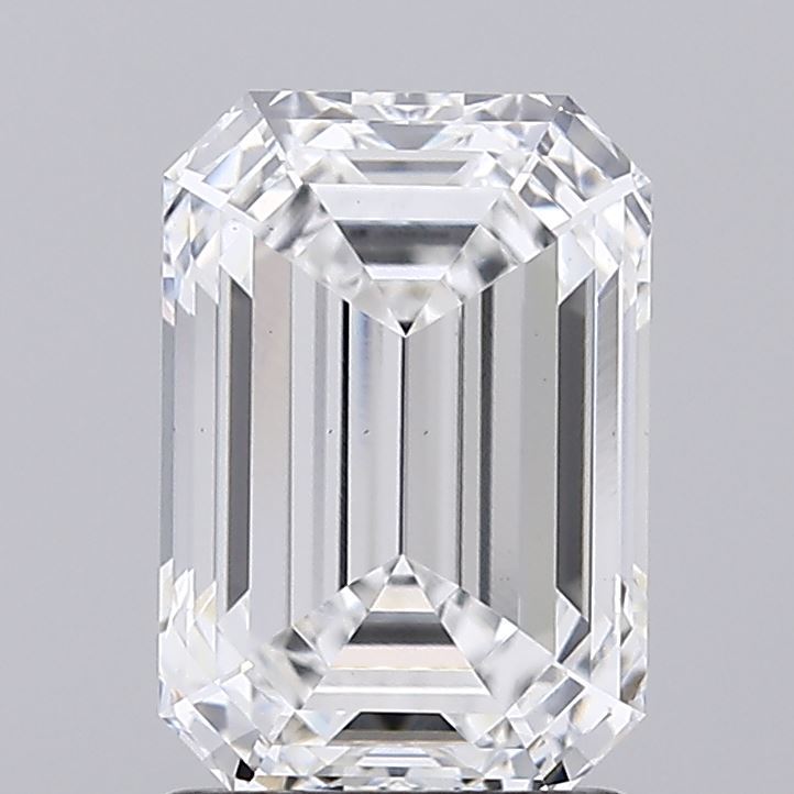 2.06ct Emerald lab grown diamond