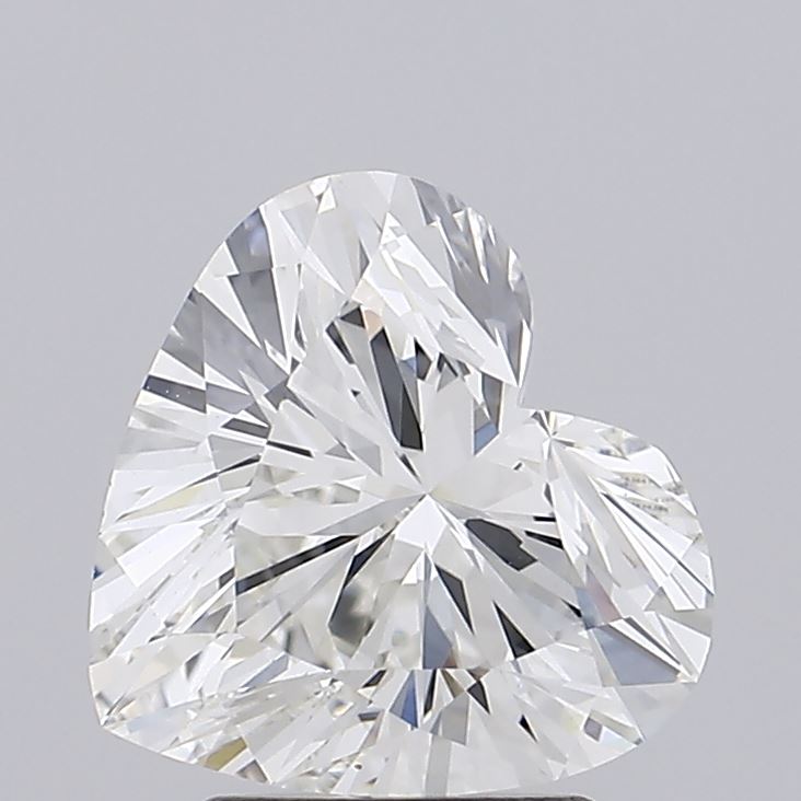2.47ct Heart lab grown diamond