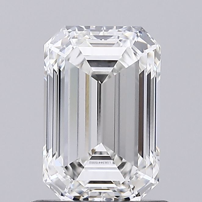 1.11ct Emerald lab grown diamond