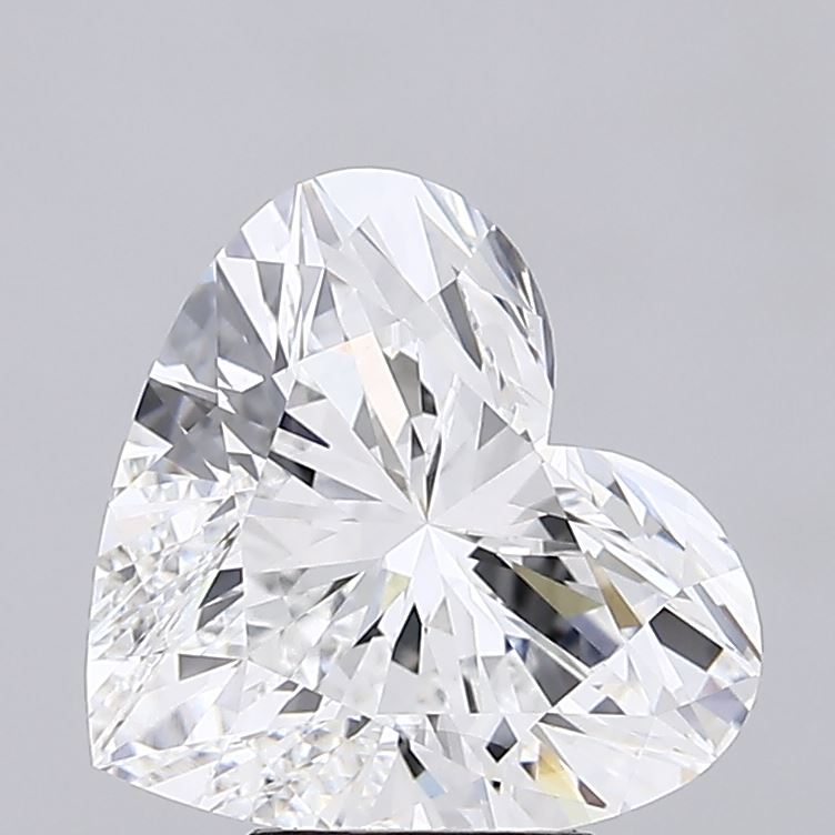 5.53 Carat Heart Brilliant Cut Laboratory Grown Diamond