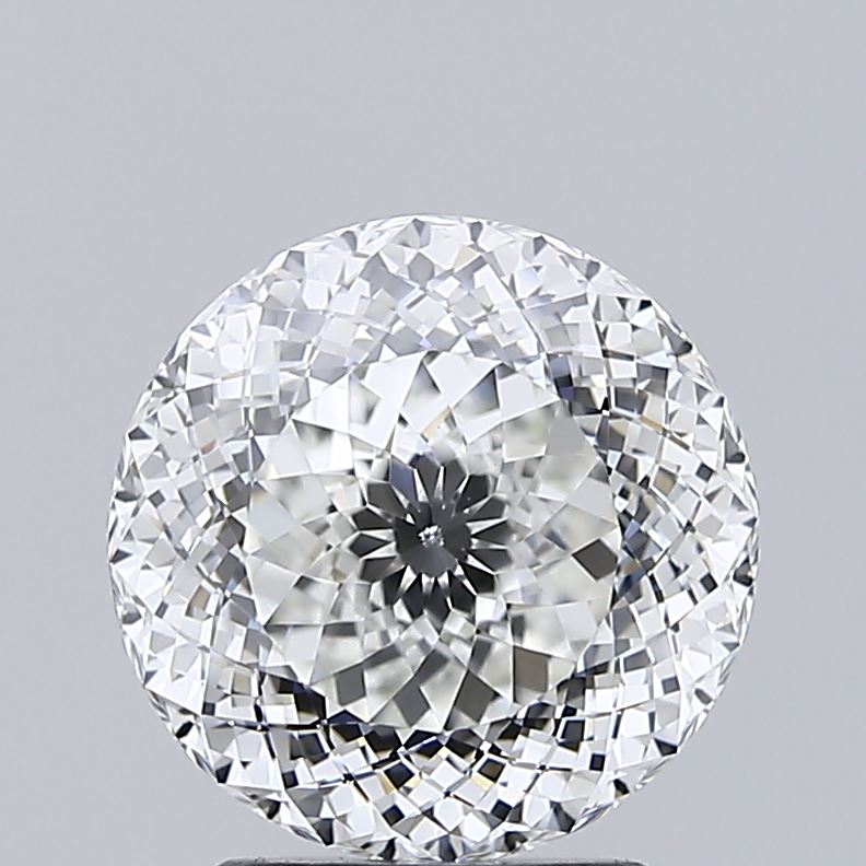 2.61ct Round Mixed Cut Diamond